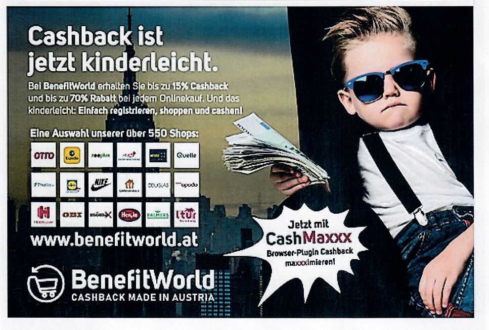 Cashback ist jetzt kinderleicht Cashback ist jetzt kinderleicht