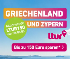 Griechenland & Zypern: Bis zu 150€ Rabatt