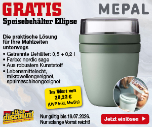 Gratis MEPAL Speisebehälter