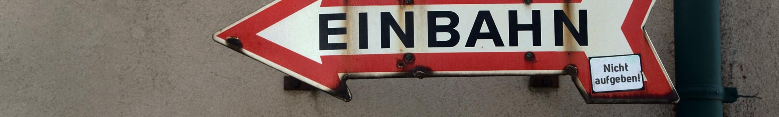 Einbahn