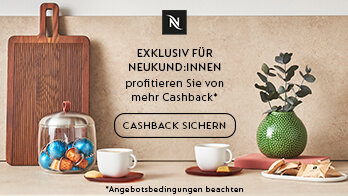 Jetzt Cashback-Erhöhung sichern!