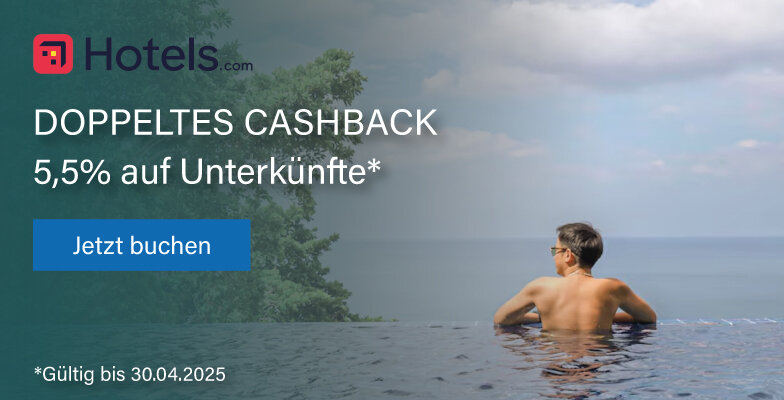 Jetzt doppeltes Cashback sichern!