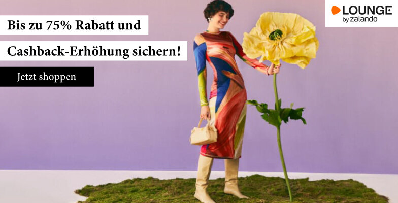 Bis zu 75% Rabatt + Cashback-Erhöhung