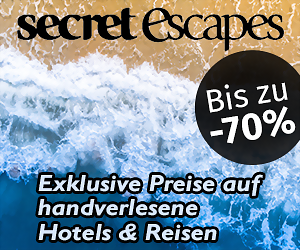 Secret escapes registrieren